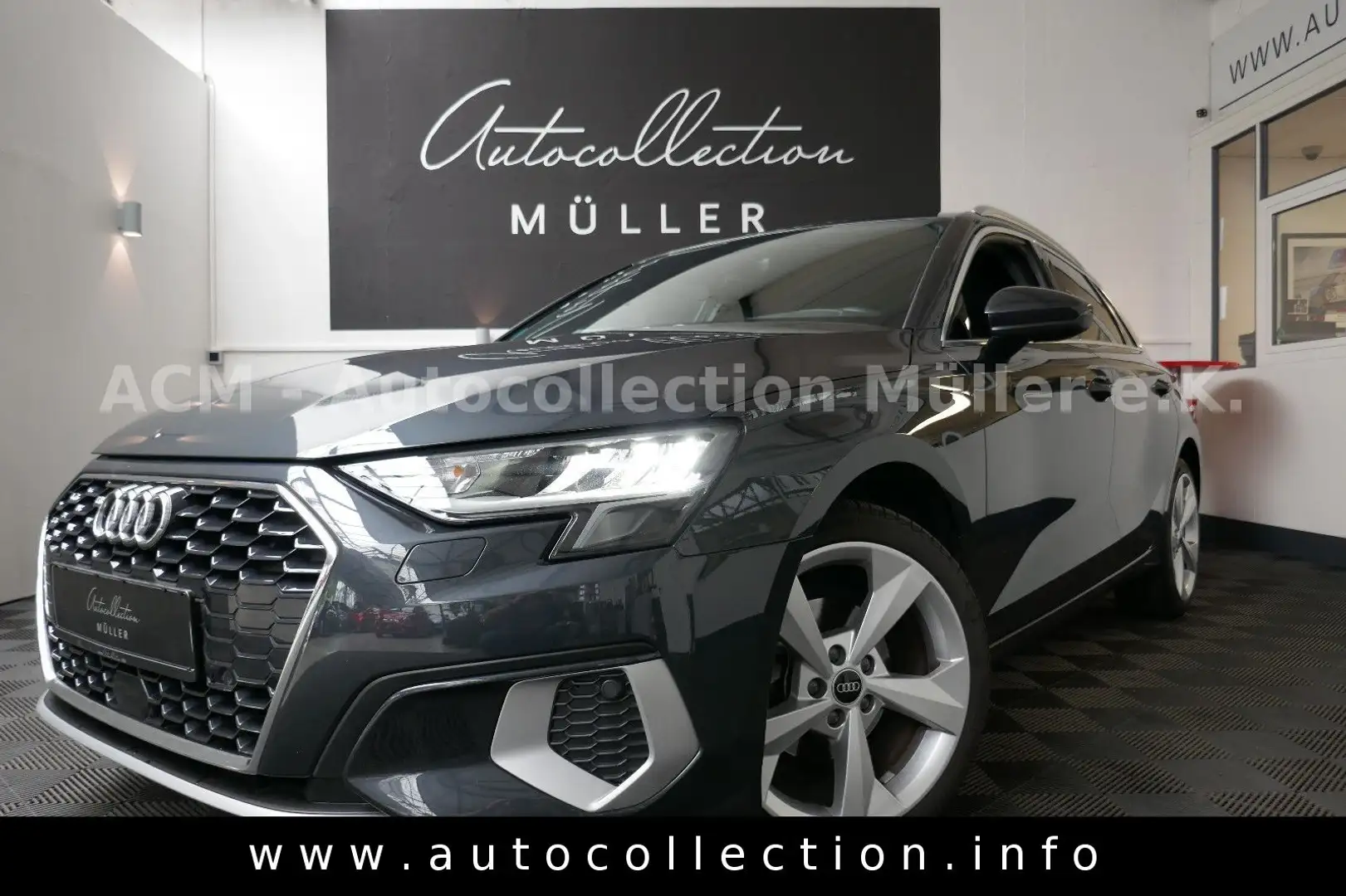 Audi A3 Sportback*2.Hand*Klima*Virtuell*Navi*PDC*LED* Grijs - 1