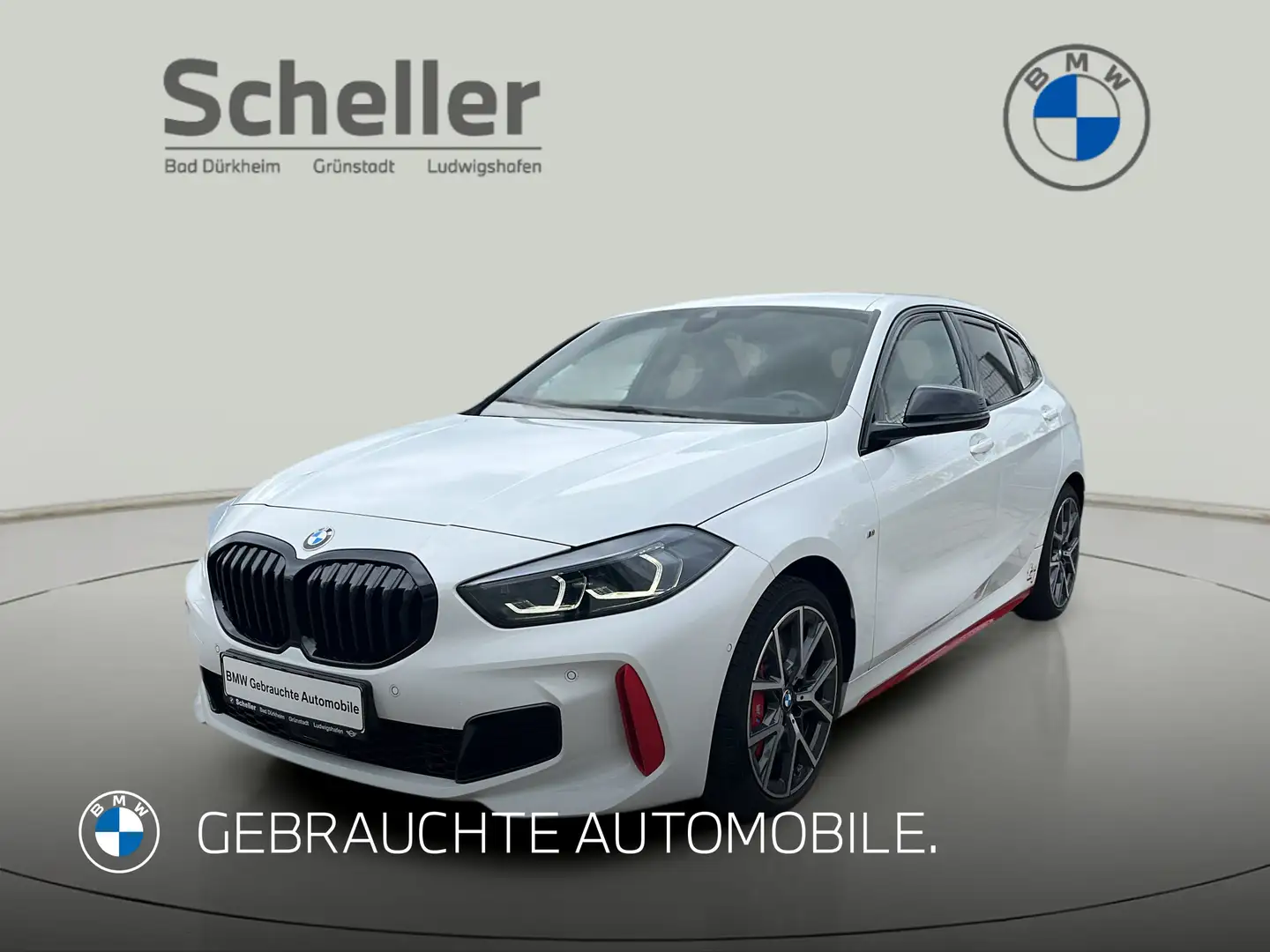 BMW 128 ti (ab 2020) Sportpaket Head-Up HK HiFi DAB Weiß - 1