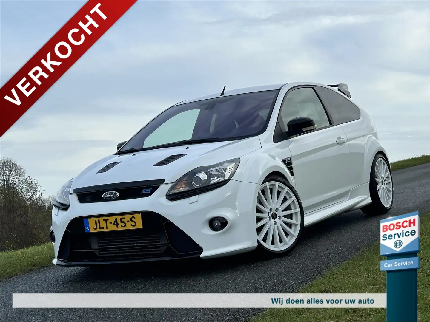 Ford Focus 2.5 305PK / MILTEK / RECARO STOELEN / KEYLESS / NA Weiß - 1