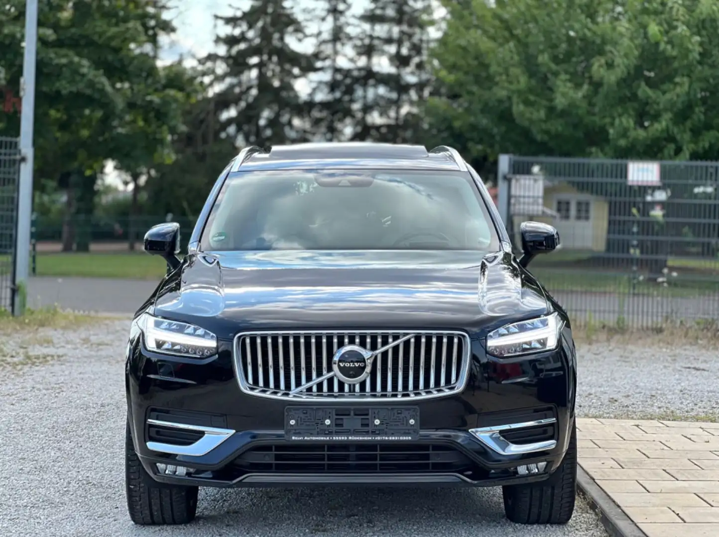 Volvo XC90 B5 D Inscription AWD PANO H&K AHK LUFT HUD Noir - 1