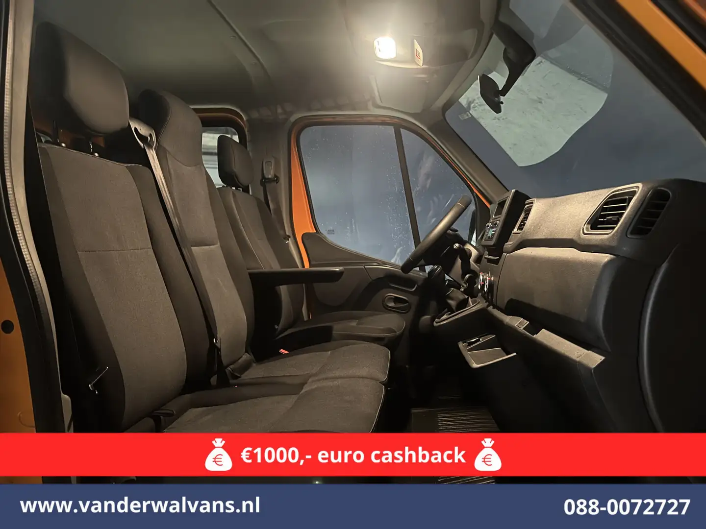 Renault Master 2.3 dCi 135pk *Rijklaar Direct Rijden* Pickup Open Orange - 2