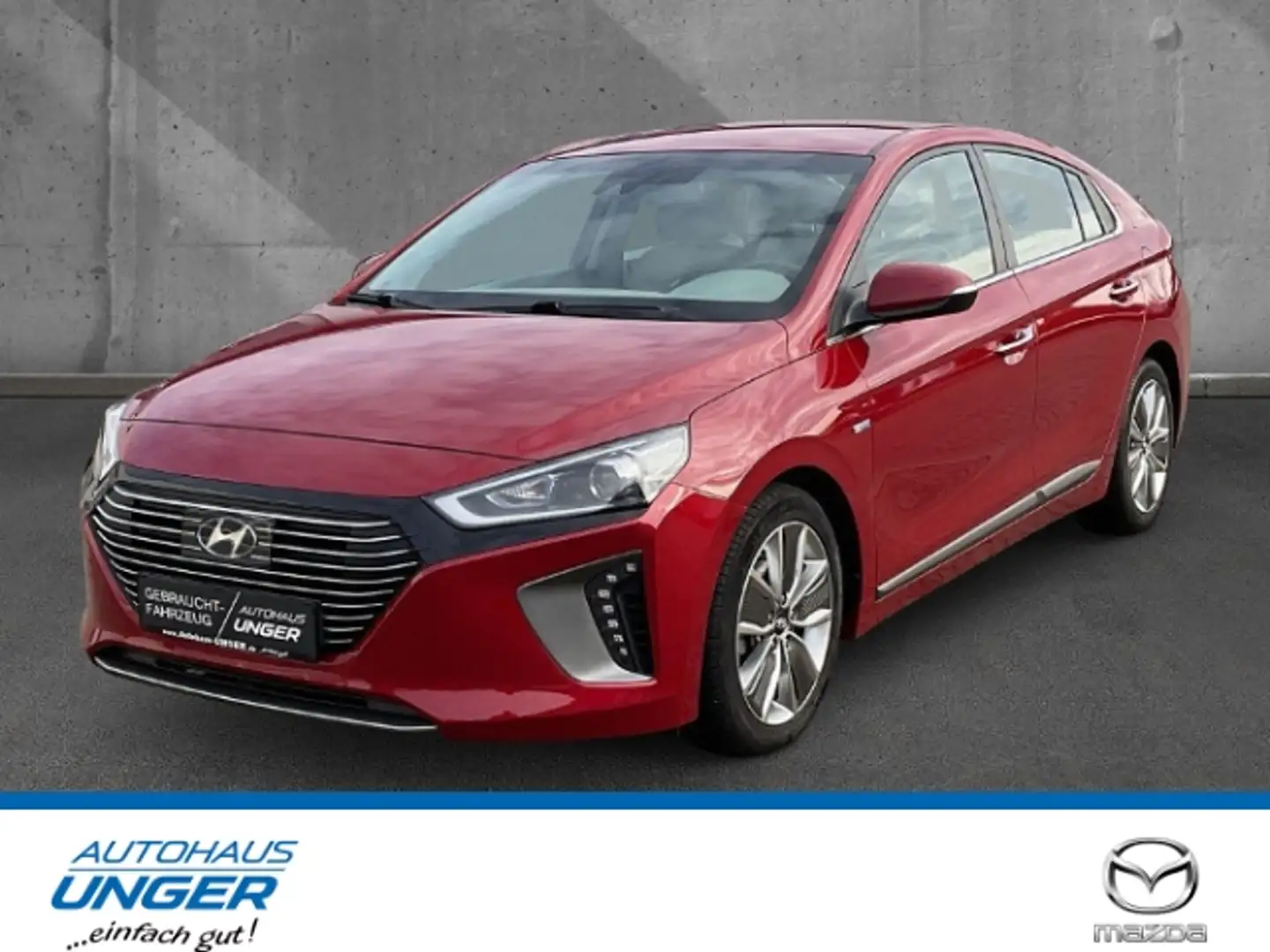 Hyundai IONIQ 1.6 AT Style Hybrid Xenon PDC Kamera Sitzh Rouge - 1