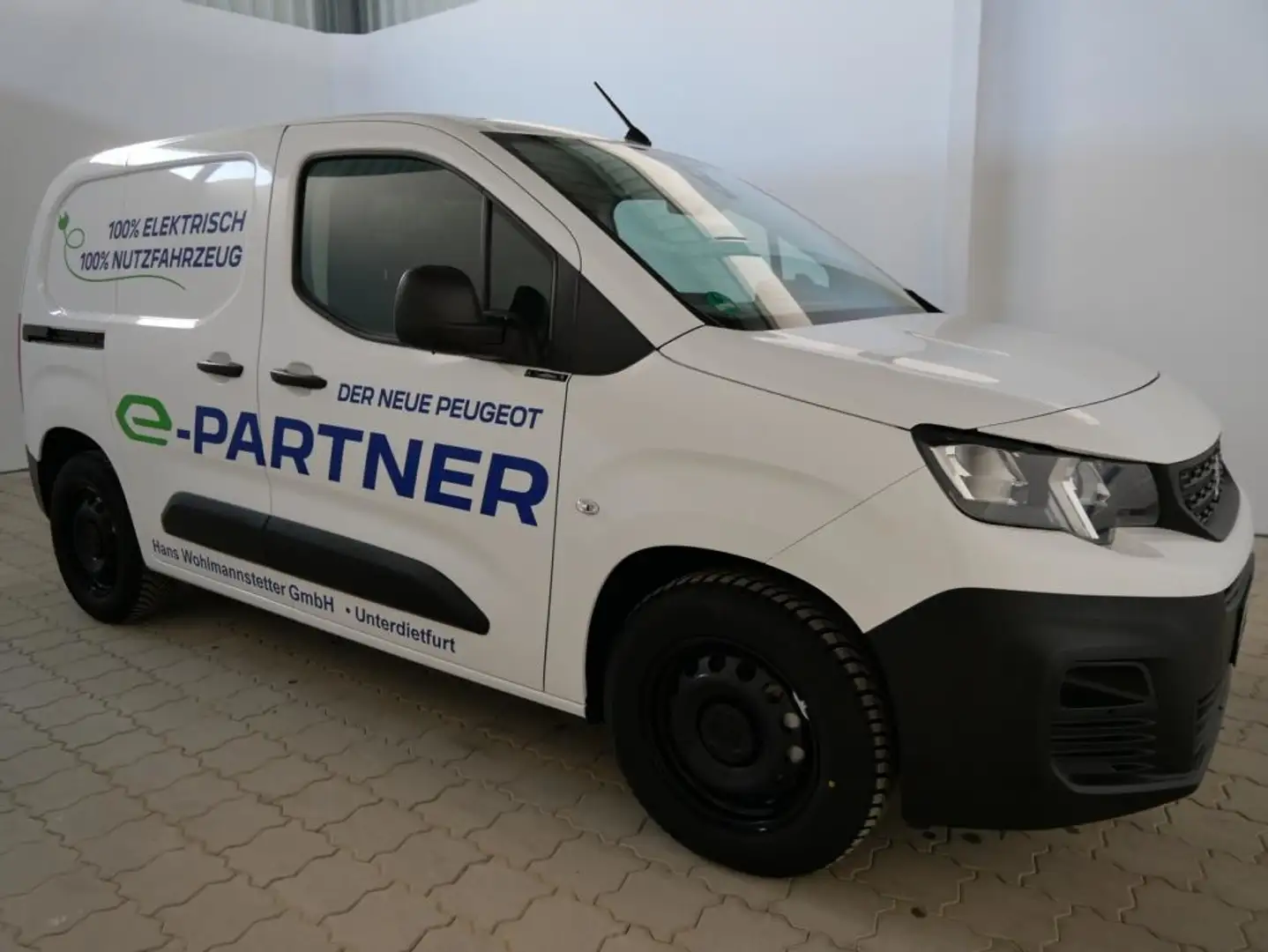 Peugeot Partner L1 Premium,Holzboden,3-Sitzer-Moduwork,extr.Schieb Blanco - 2