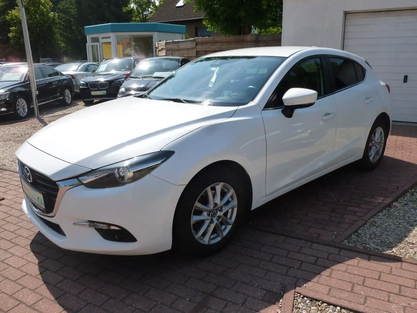 Mazda 3 Lim.LED Scheinw./PDC/BT/Headup Display/Navi Weiß - 1