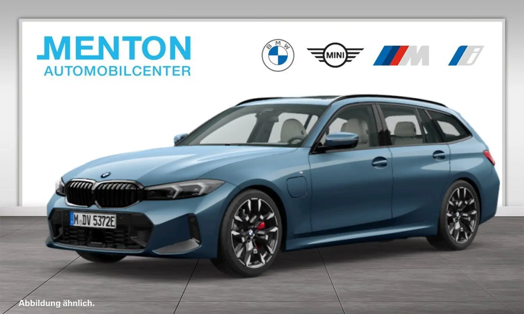 BMW 330 e xDrive M Sportpaket Head-Up HK HiFi DAB Bleu - 2