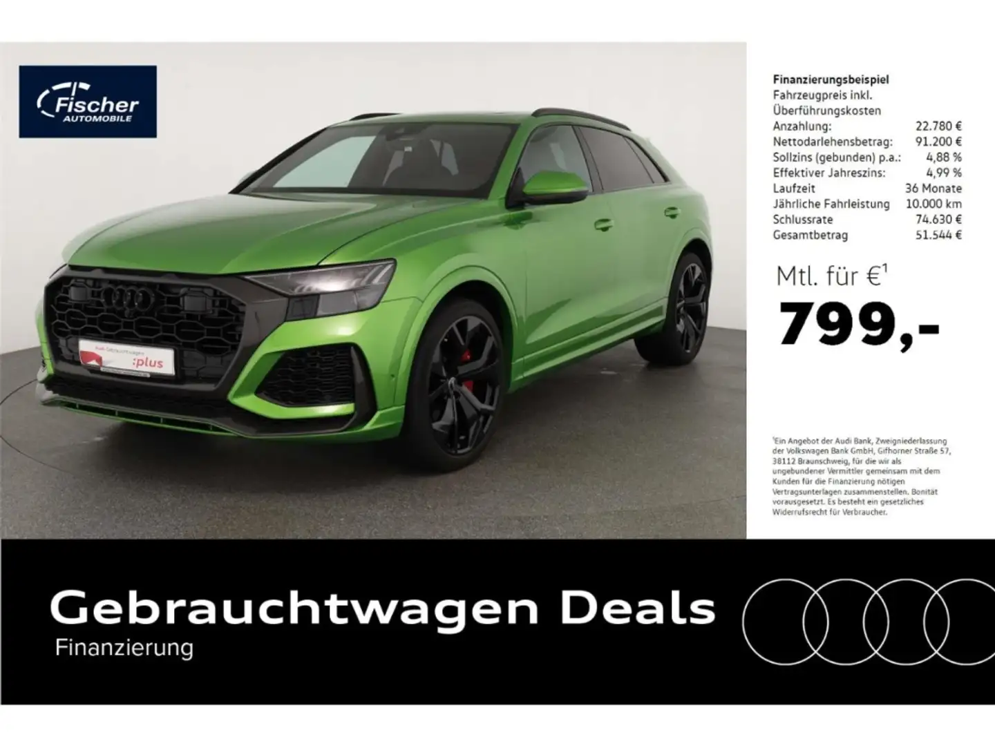 Audi RS Q8 TFSI quattro Dynamikpaket plus Verde - 1