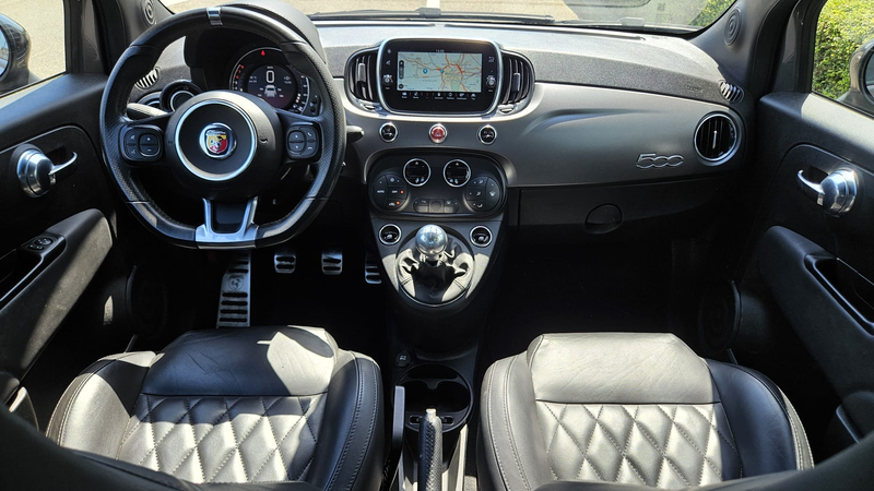 Abarth 595 Turismo *** Asphalt grey - Leather - 90.000 km - Garantie *** — photo 13