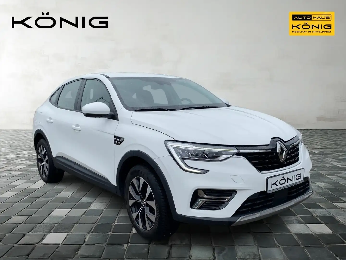 Renault Arkana 1.3 TCe 140 Equilibre Automatik Allwetter Weiß - 2