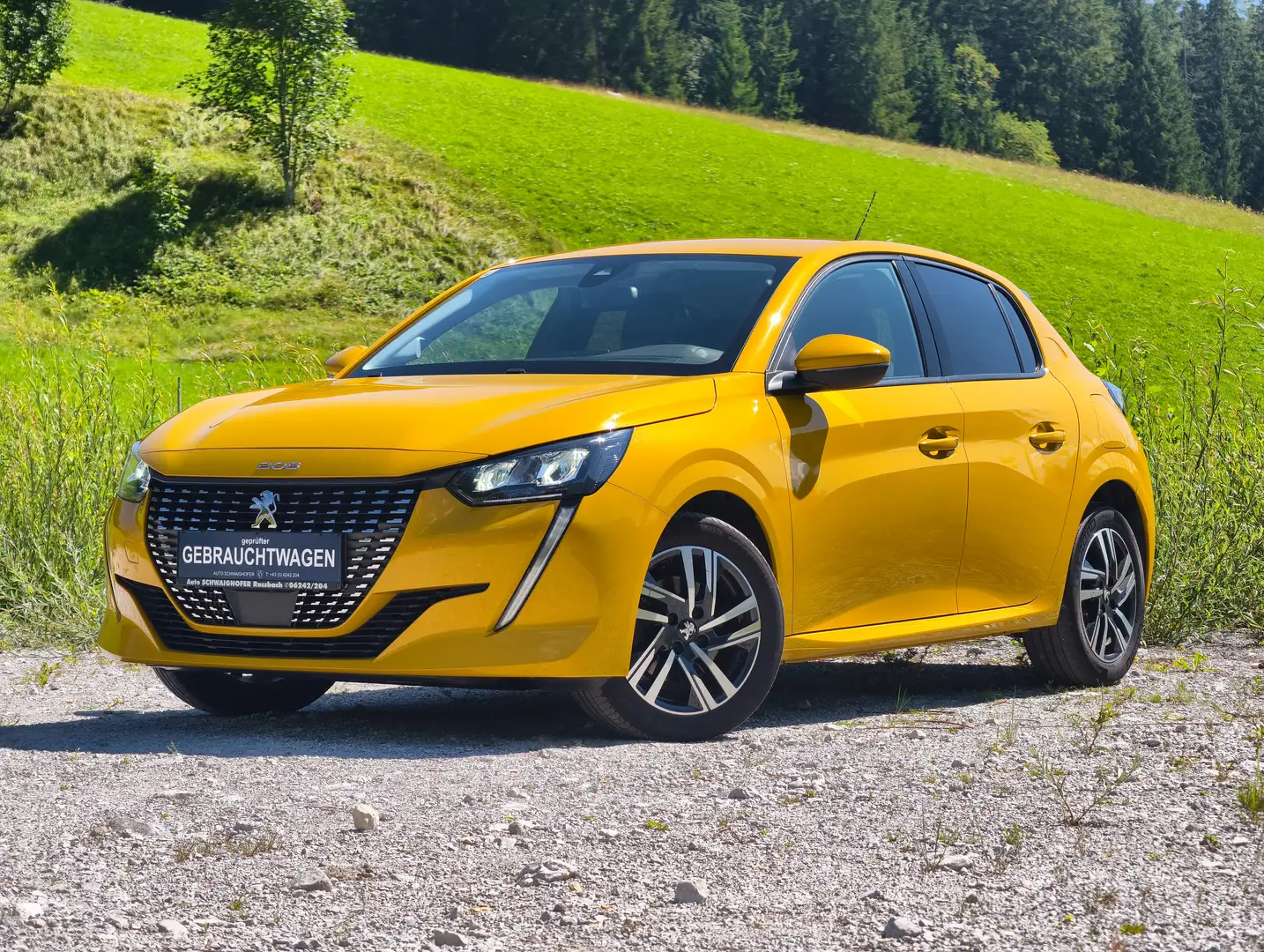 Peugeot 208 Allure Pack Gelb - 1