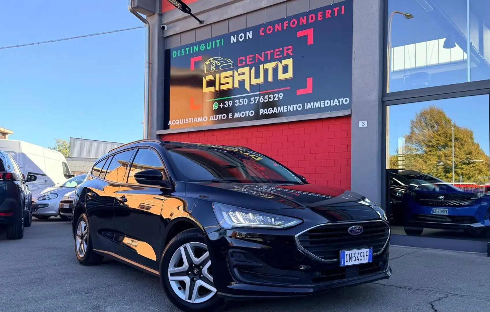 Ford Focus FORD FOCUS 1.5 ECOBLUE BUSINESS SW 120CV - FULL LE Noir - 1