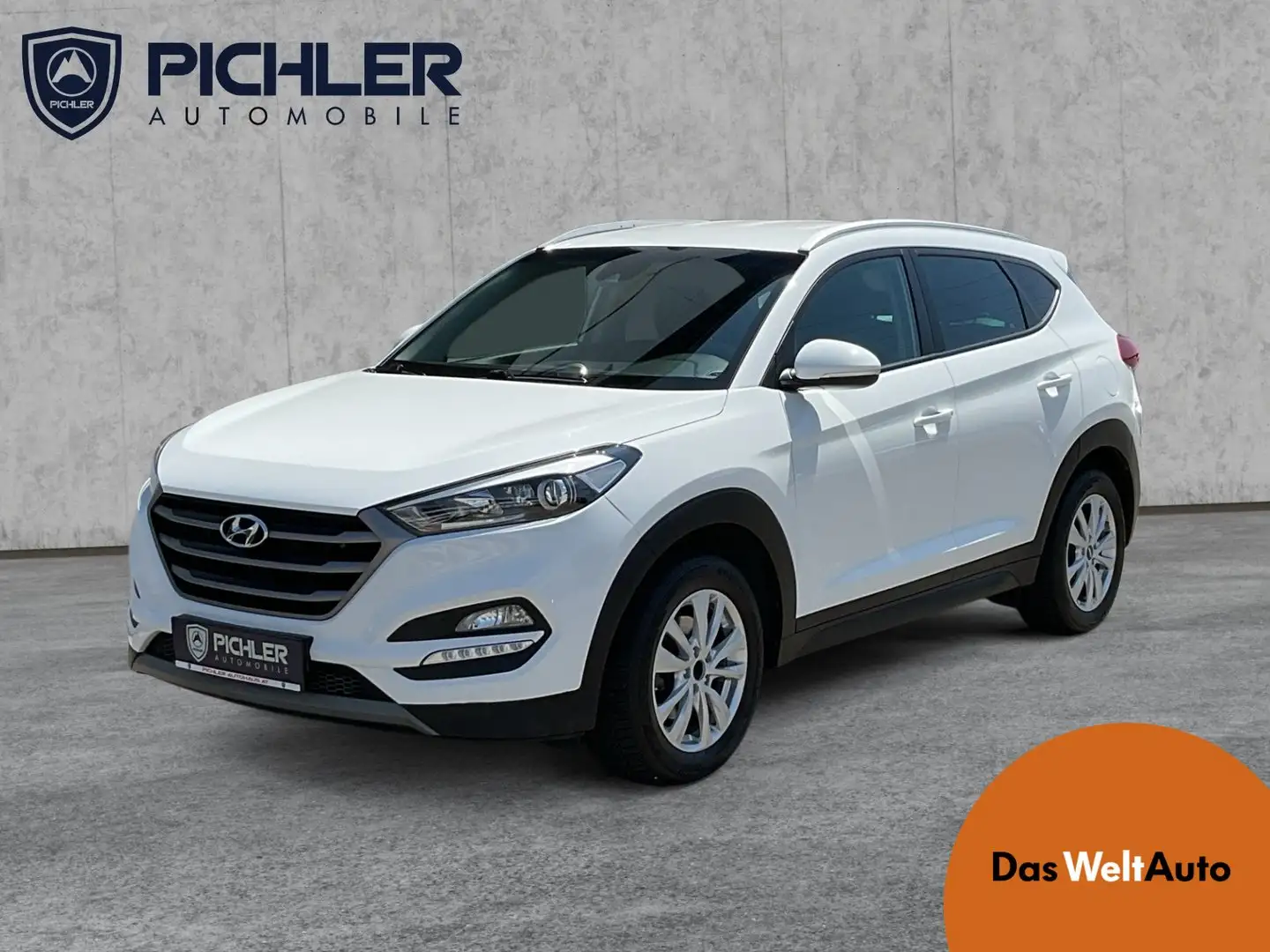 Hyundai TUCSON 1,7 CRDI Start-Stopp Comfort Weiß - 1