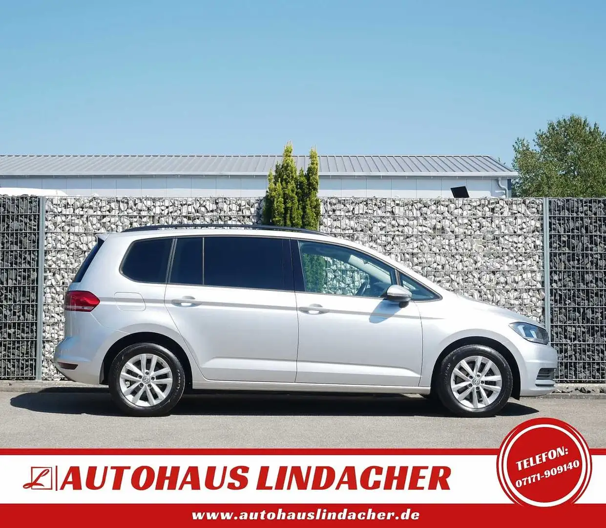 Volkswagen Touran 1.5 TSI ACT OPF Comfortline I 7 Sitze Argent - 2