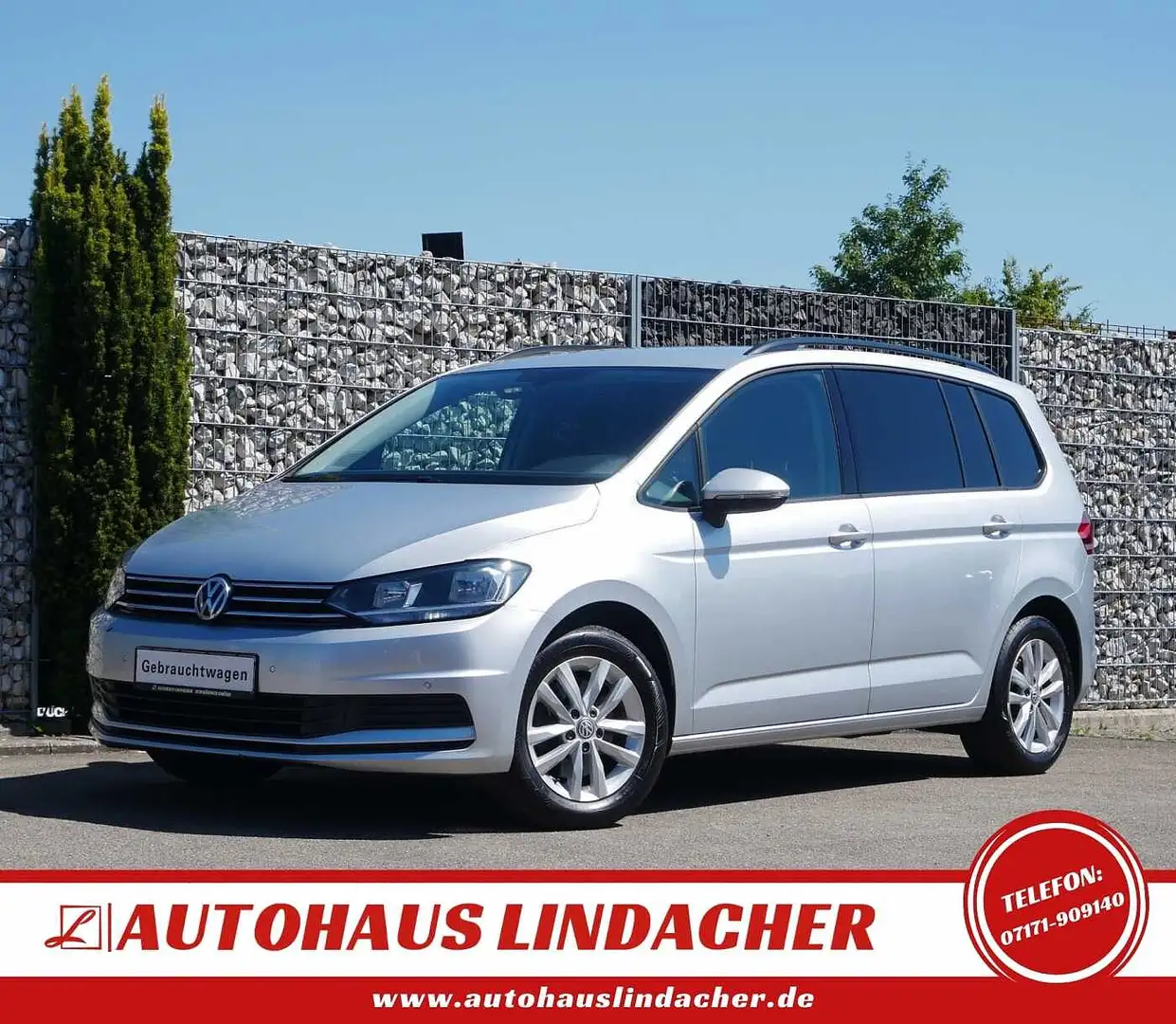 Volkswagen Touran 1.5 TSI ACT OPF Comfortline I 7 Sitze Argent - 1
