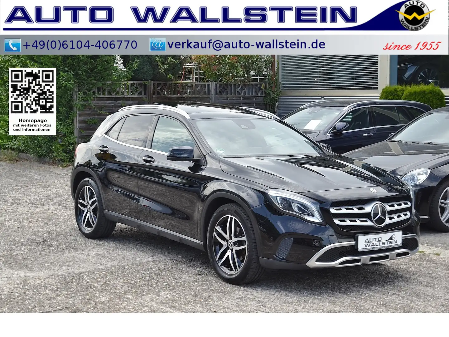 Mercedes-Benz GLA 220 d Urban (7GT Pano Distronic LED Memo 360 Schwarz - 1