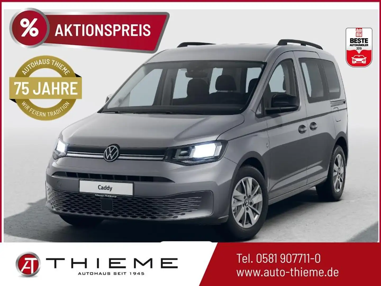 Volkswagen Caddy Life 1.5l TSI 116PS - Klima/Alu/PDC/GRA/BT/MFL ... - 1