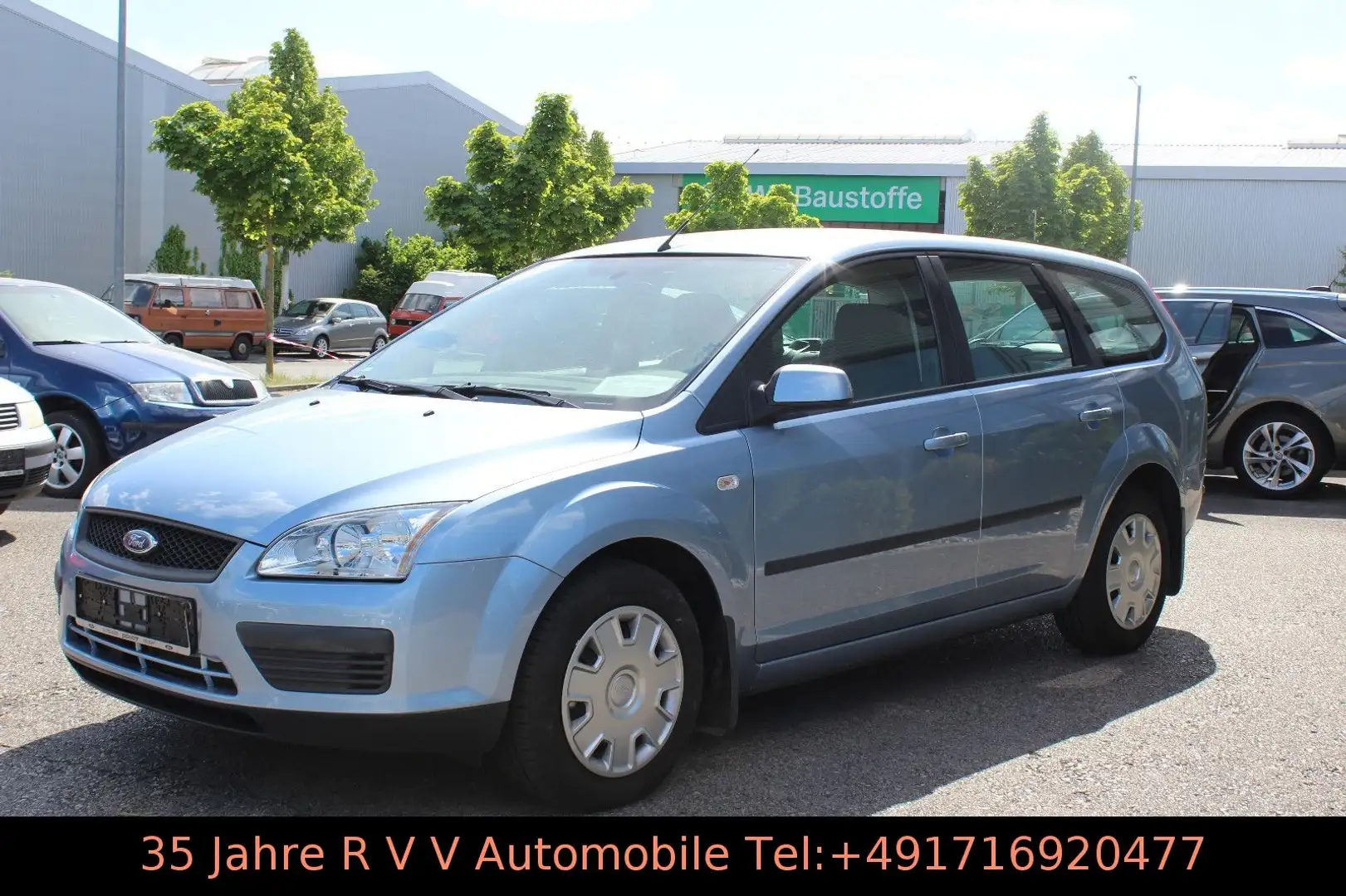 Ford Focus 1.4 Turnier, 1.Hand, Scheckheftgepflegt, Blau - 2