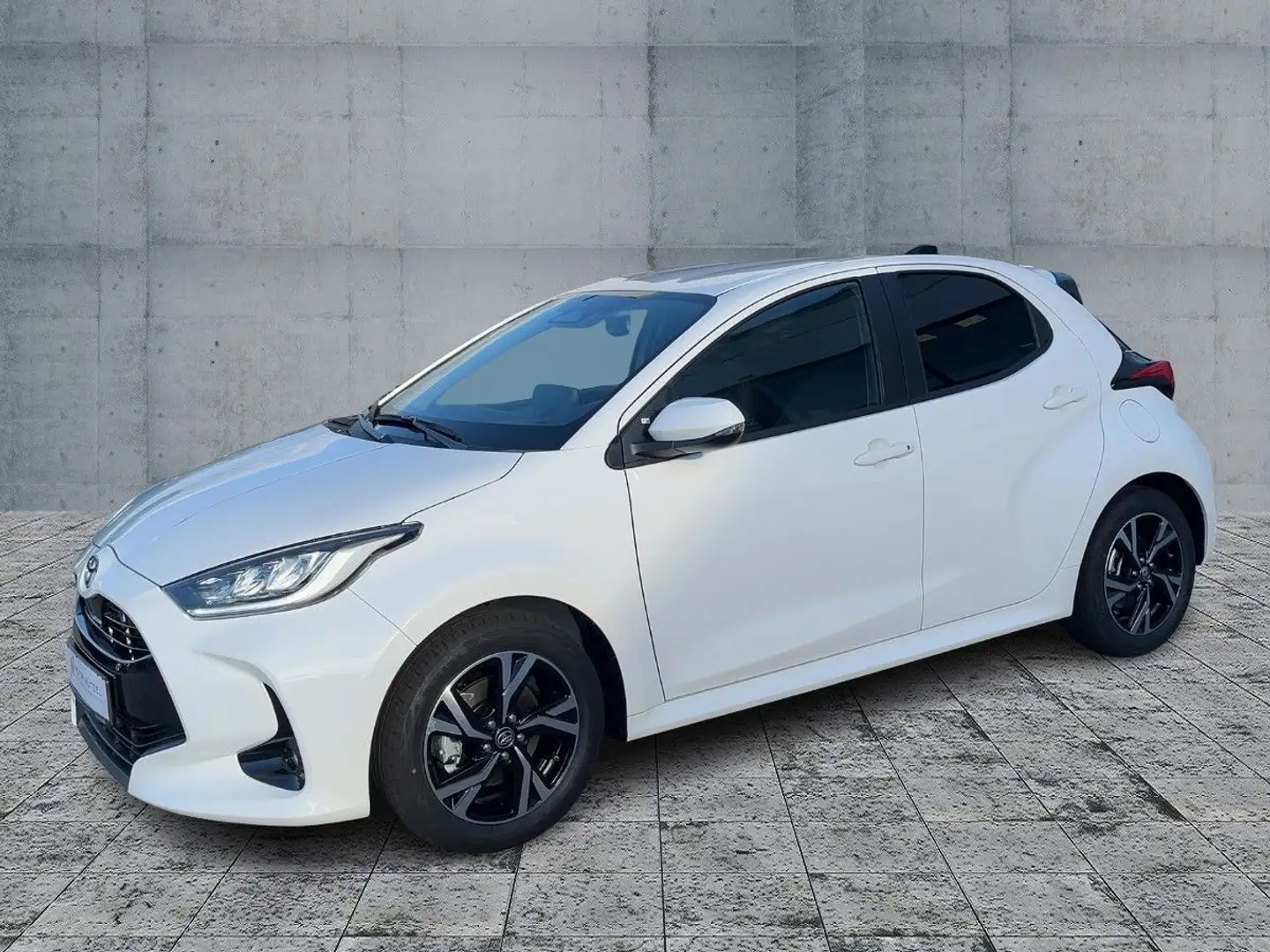 Toyota Yaris 1.5 Hybrid TEAMPLAYER LED+ACC+APP+SHZ+RFK Weiß - 2
