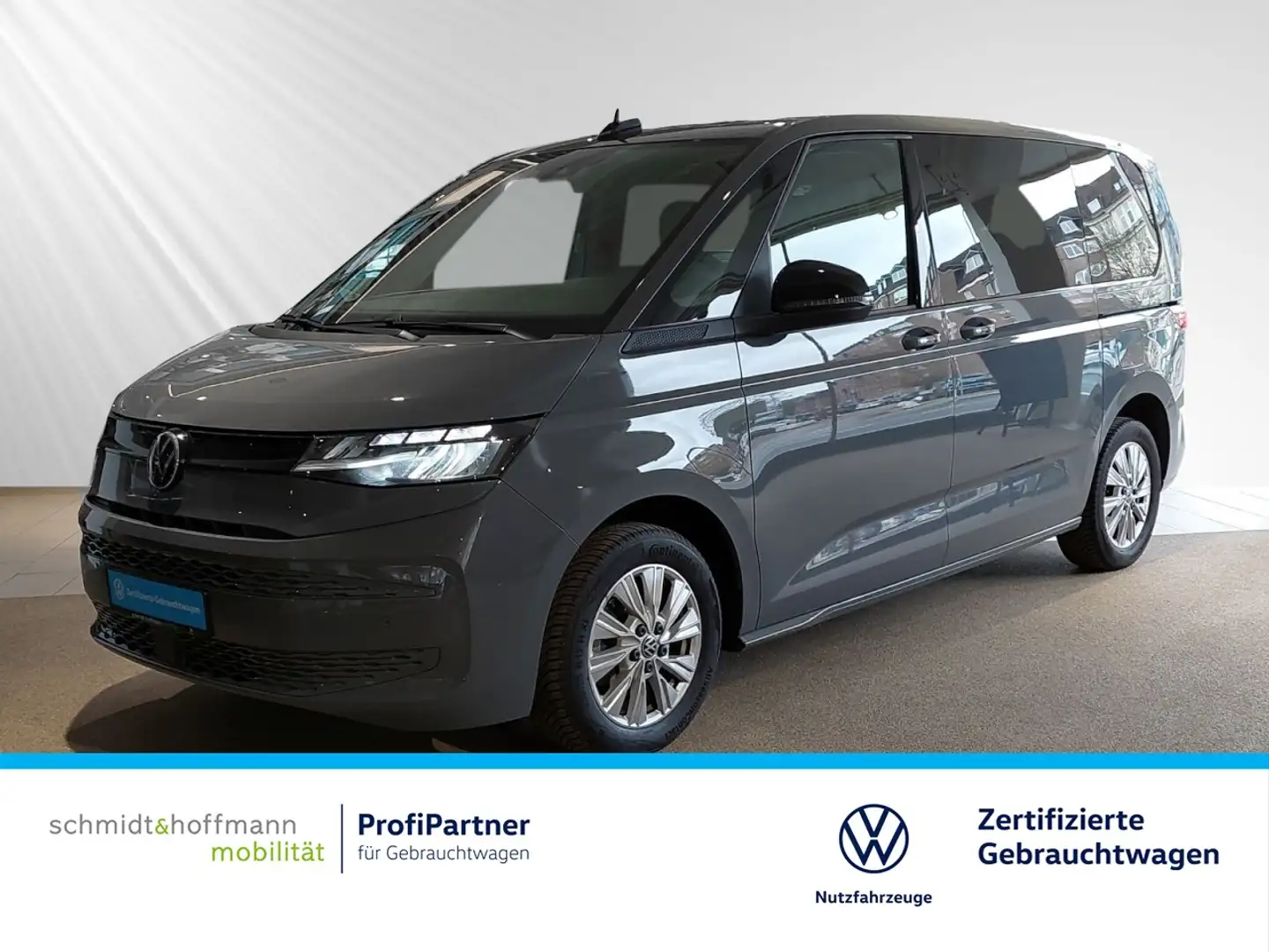 Volkswagen T7 Multivan Basis KÜ 1.5 TSI NAVI+SITZHZ+AHK+PDC Klima Navi Gris - 1