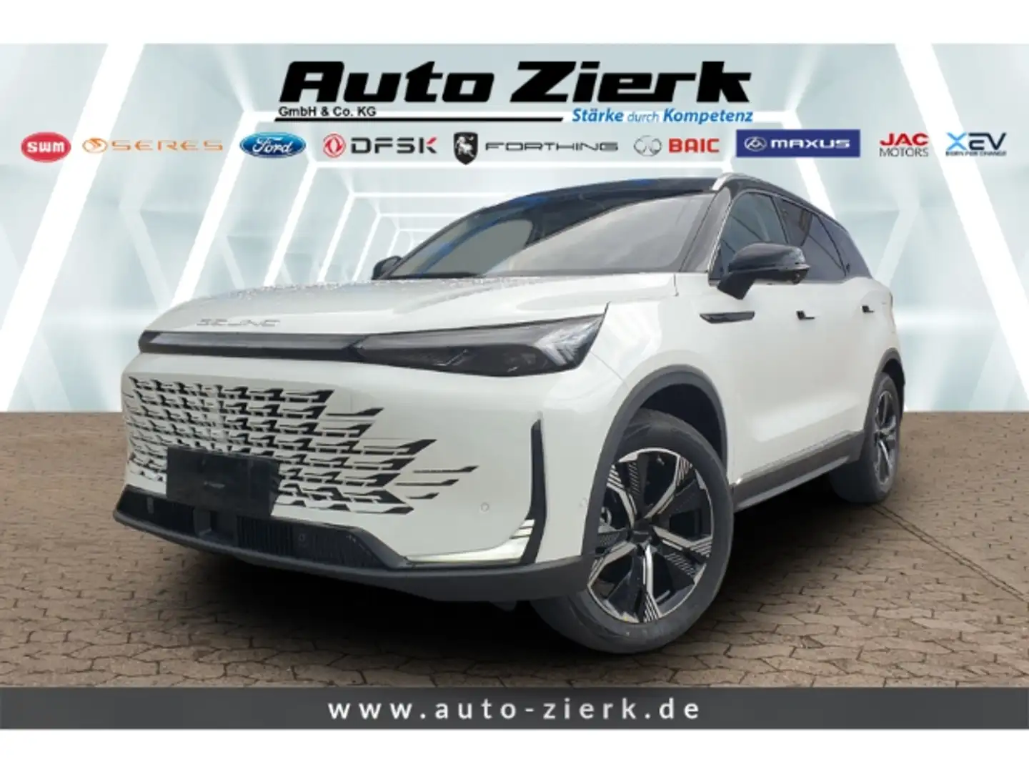 BAIC Panorama,LED,ACC,SHZ,360 Kamera,el.Heckklappe Unte Biały - 1
