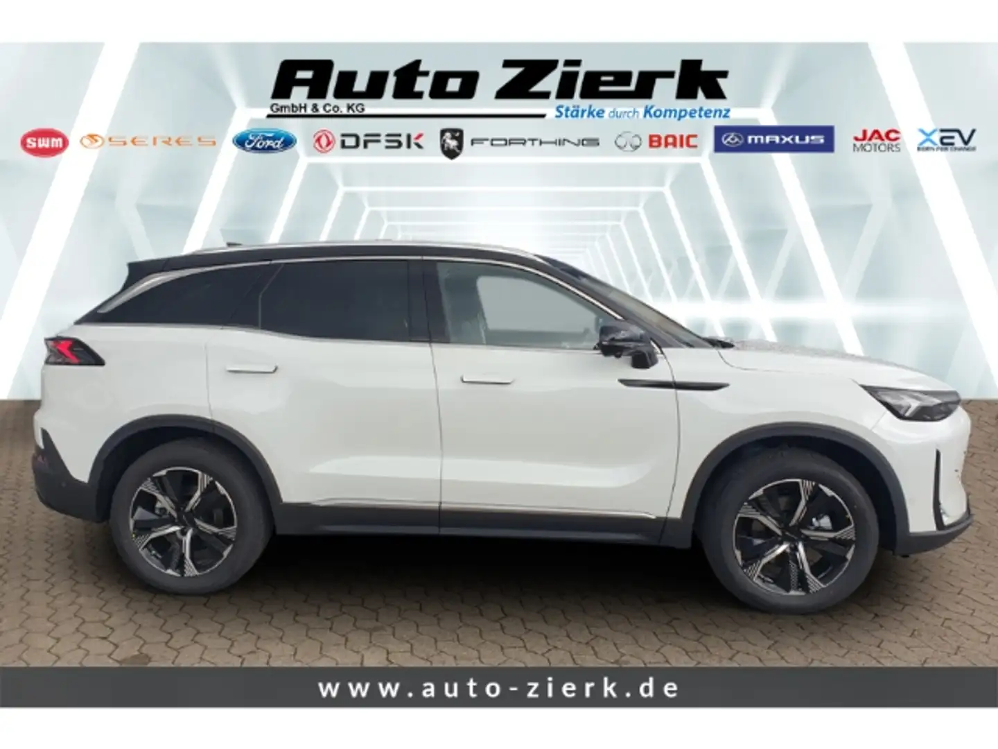 BAIC Panorama,LED,ACC,SHZ,360 Kamera,el.Heckklappe Unte Biały - 2