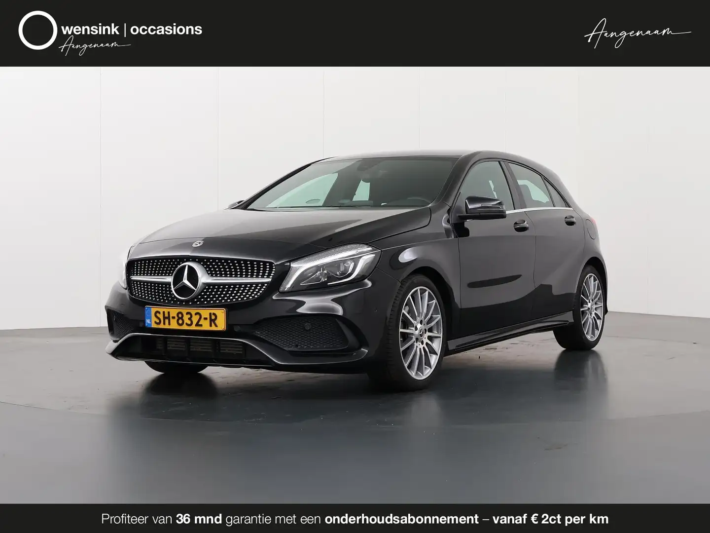 Mercedes-Benz A 160 Automaat AMG | LED Koplampen | Navigatie | Parkeer Zwart - 1