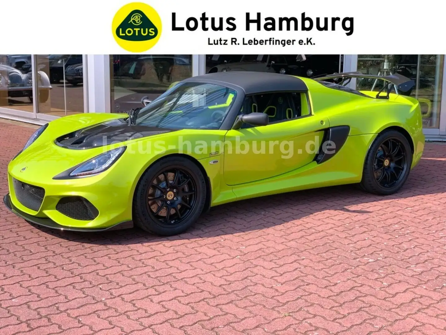 Lotus Exige SPORT 410  LOTUS HAMBURG Yeşil - 1