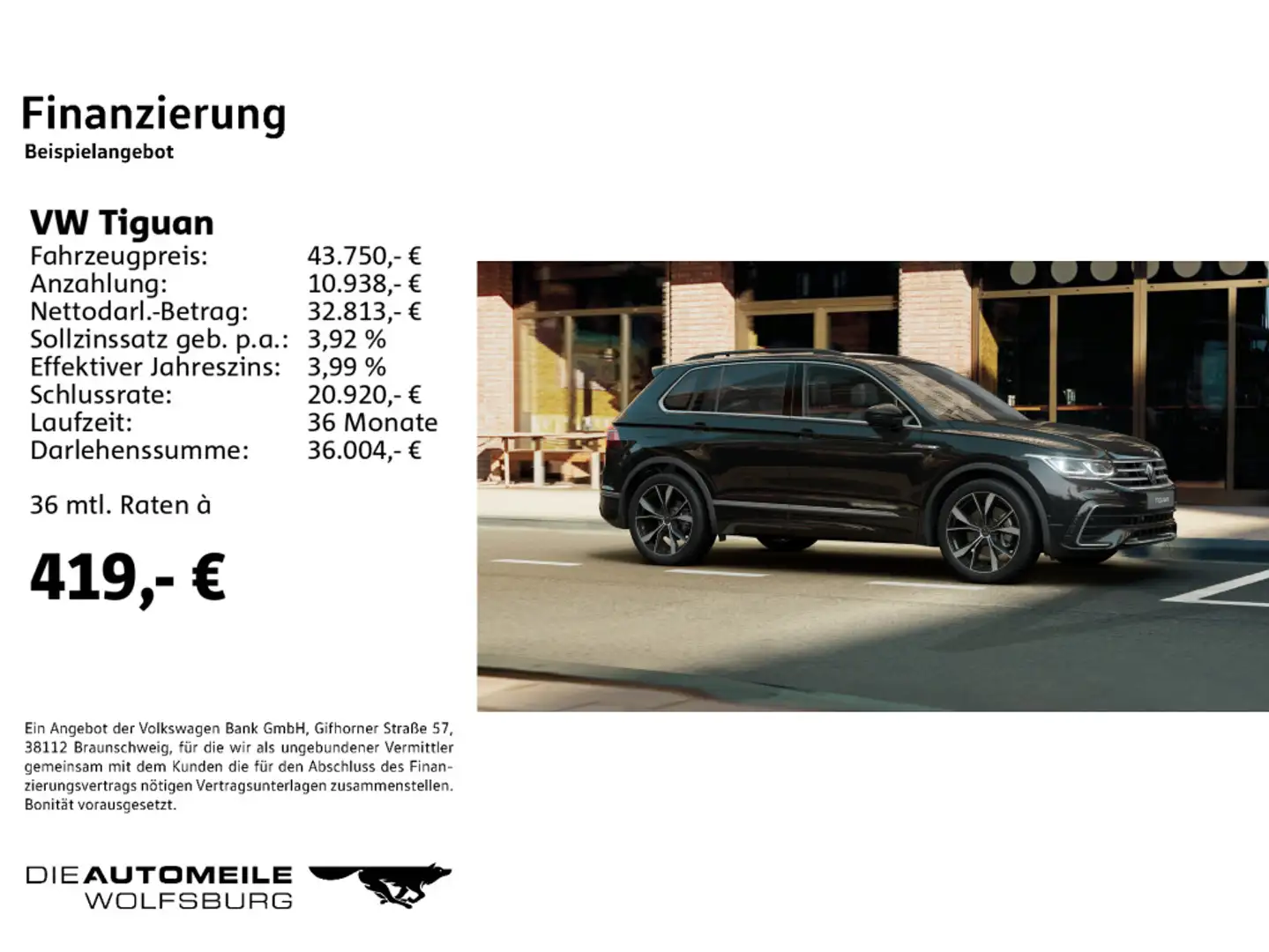 Volkswagen Tiguan 2.0 TDI 4M DSG R-Line Matrix/Stand/H+K/AH Wit - 2