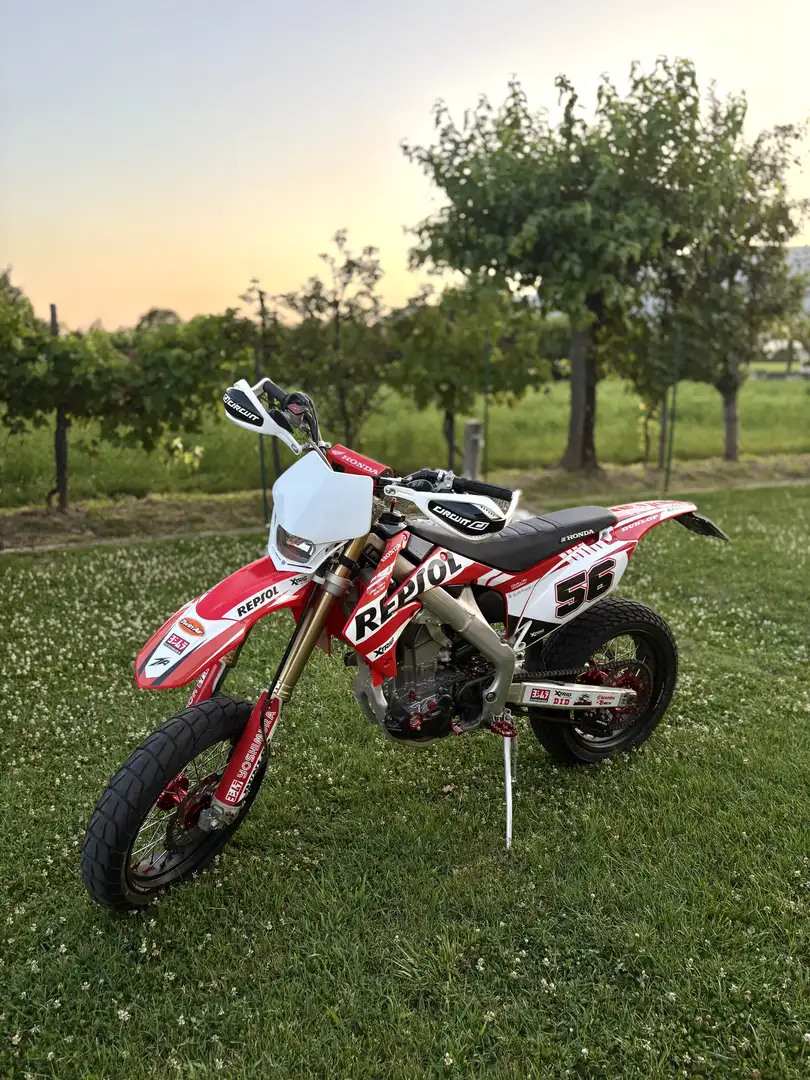 Honda CRF 250 CRF 250 R Rouge - 1