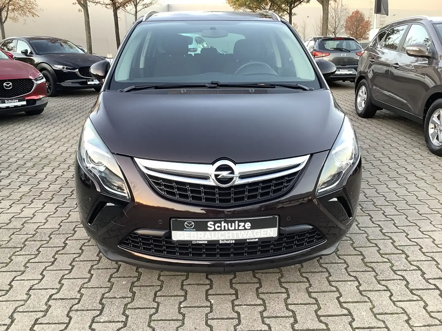 Opel Zafira C Tourer 7-Sitzer 1.4 Edition AHK abn 8fach bereif Braun - 2