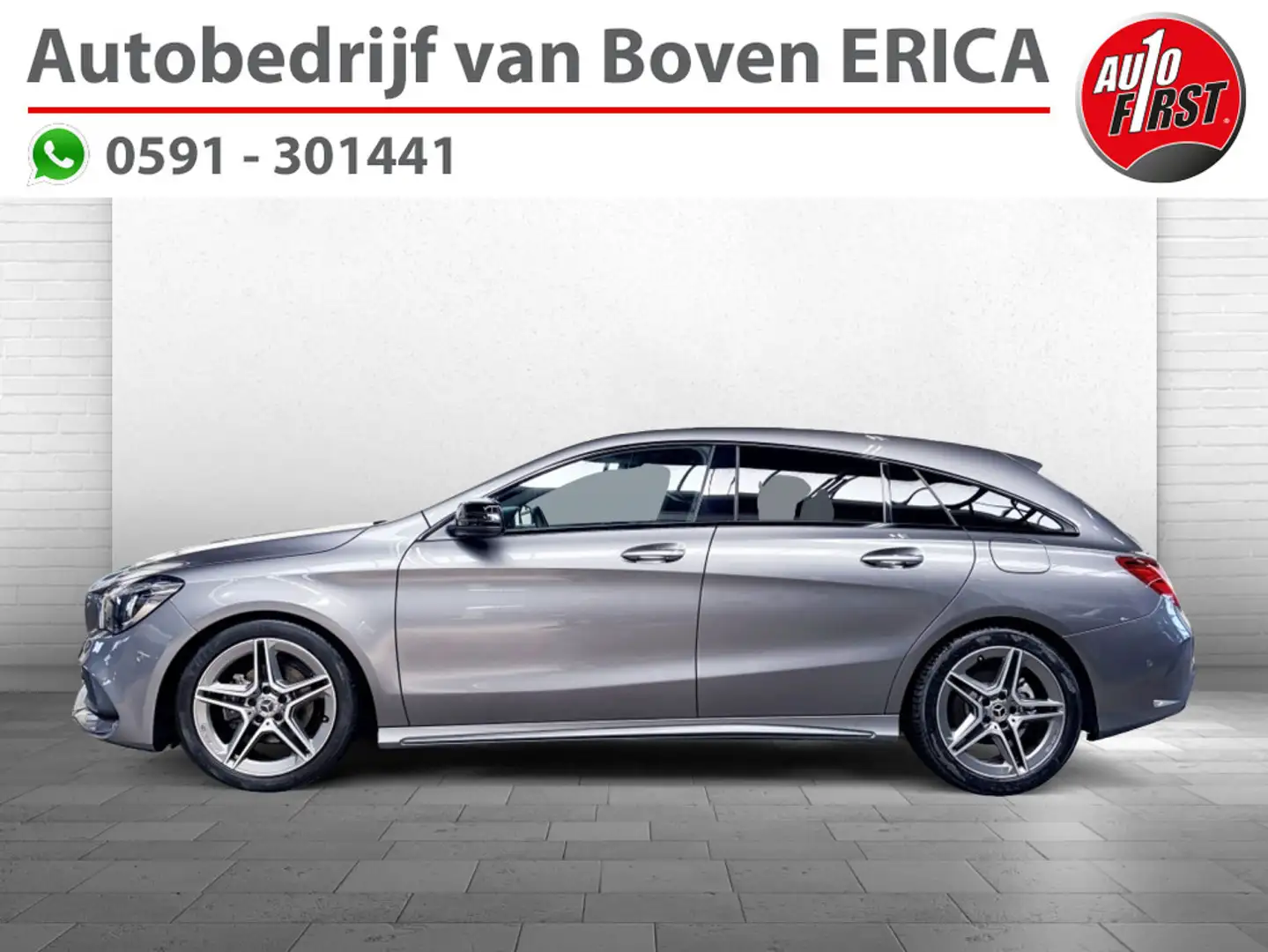 Mercedes-Benz CLA 180 Shooting Brake AMG-Line Nightpakket Cruise Clima N Gris - 1