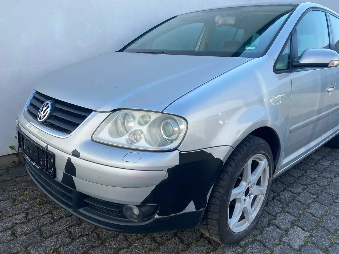 Volkswagen Touran 1,9 TDI Trendline Klima/LM/CD/TÜV NEU. . . Silber - 2