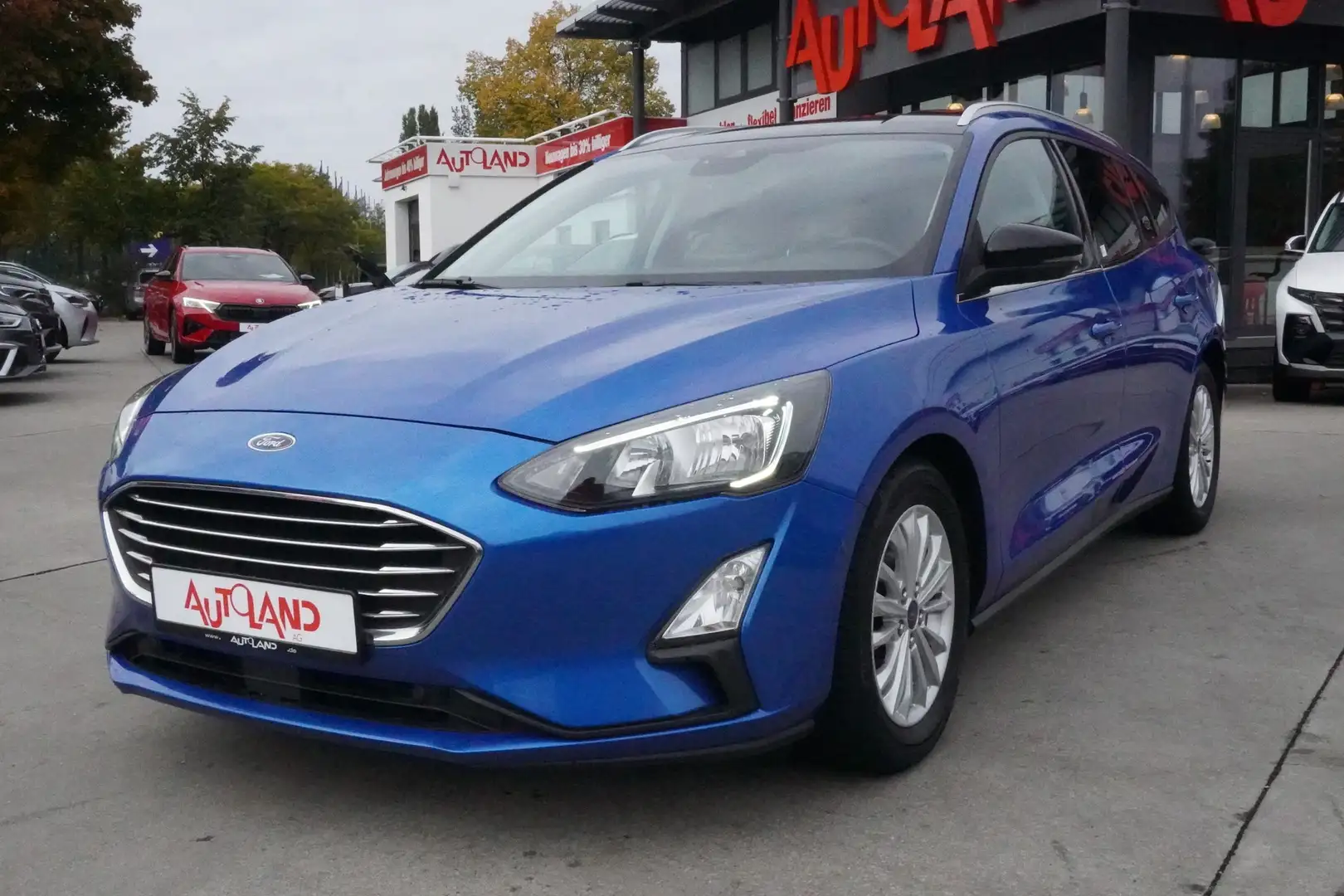 Ford Focus Turnier 1.0 Navi PDC Standheizung B&O Bleu - 2