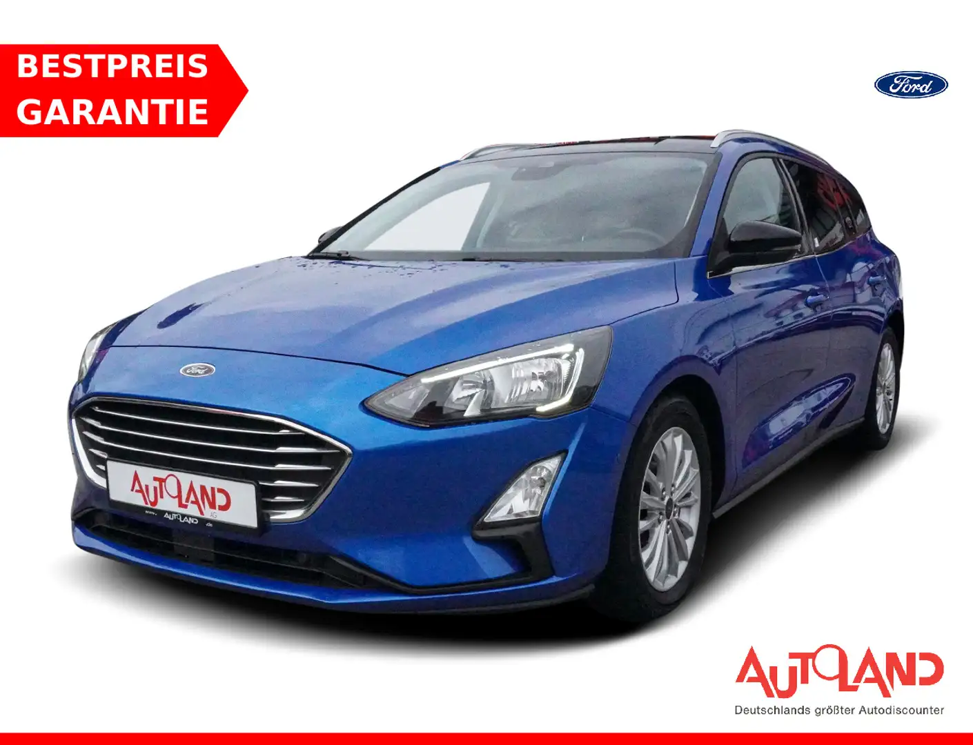 Ford Focus Turnier 1.0 Navi PDC Standheizung B&O Bleu - 1