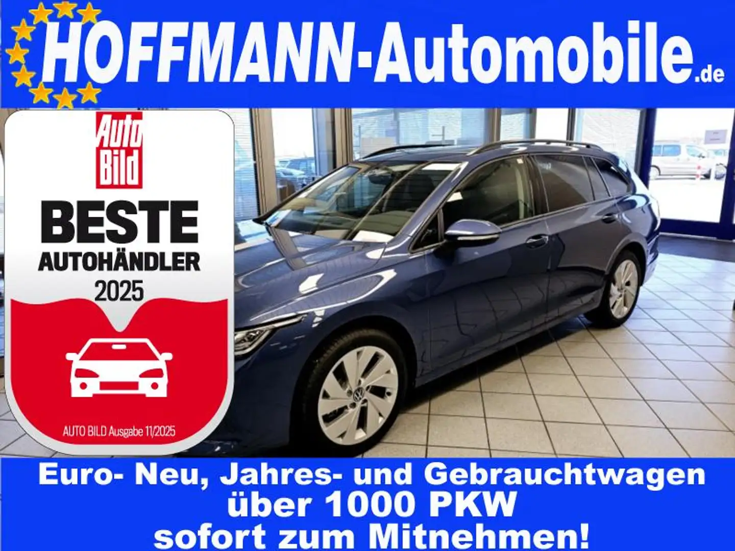 Volkswagen Golf Variant Life AHK,Climatr,Kamera,ACC,SHZ,LED Bleu - 1