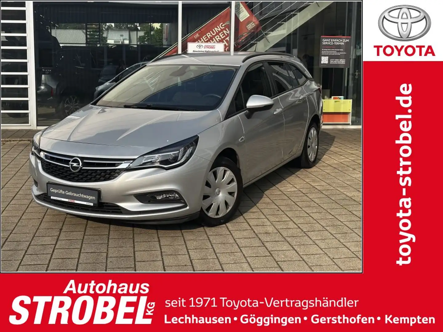 Opel Astra 1.0 Turbo Start/Stop Sports Tourer Business Silber - 1