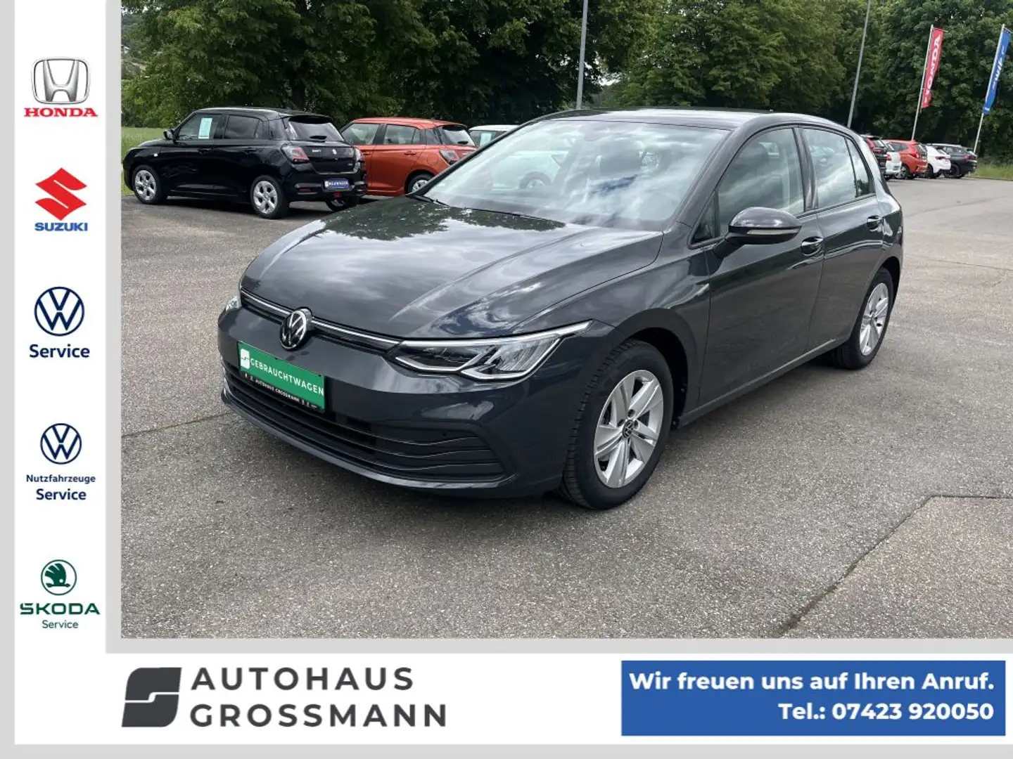 Volkswagen Golf 1.5 TSI OPF Life Gris - 1