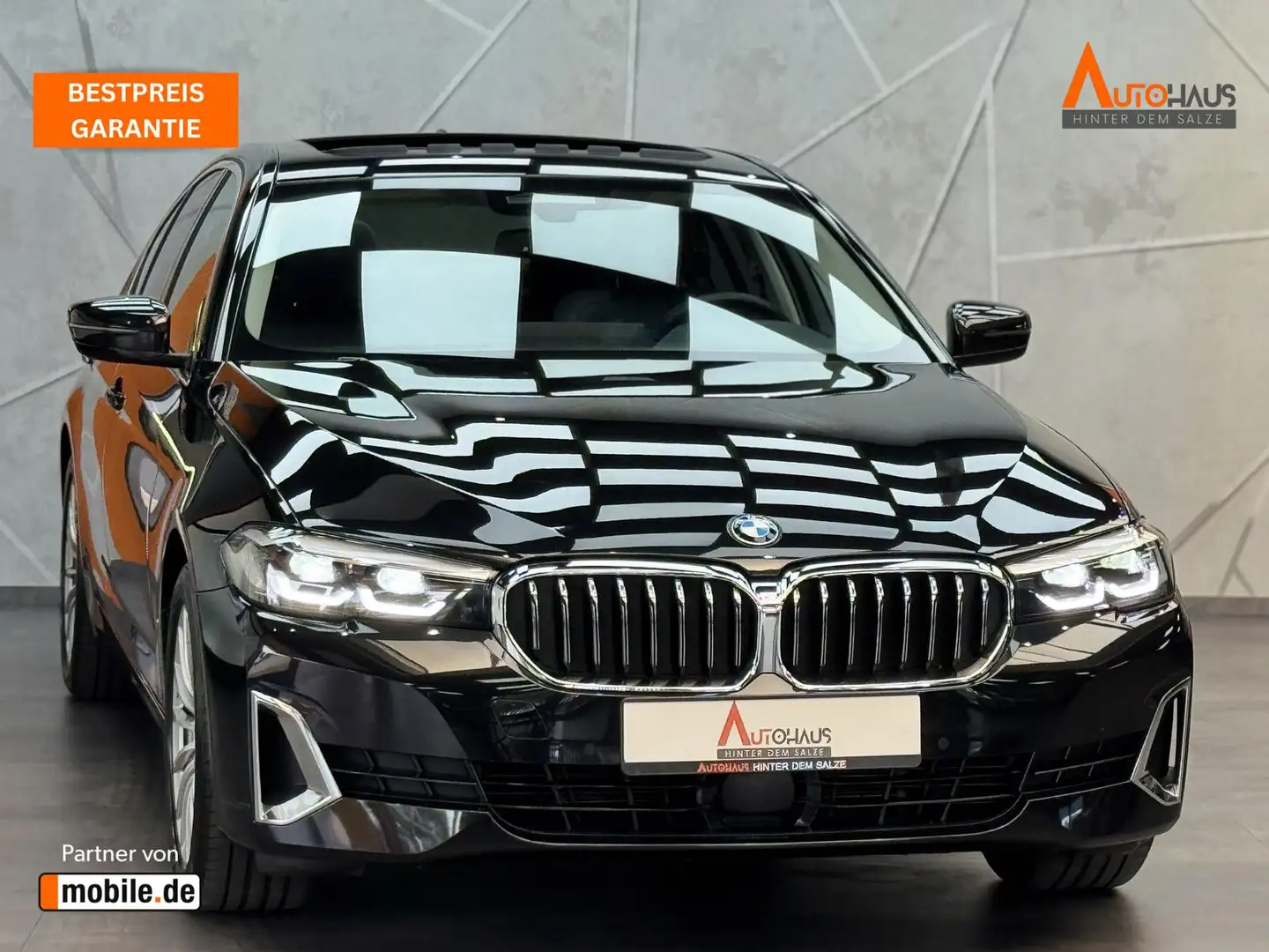 BMW 530 i Luxury Line |LED|KAM|TEMP|METALIC|SHZG| Schwarz - 1