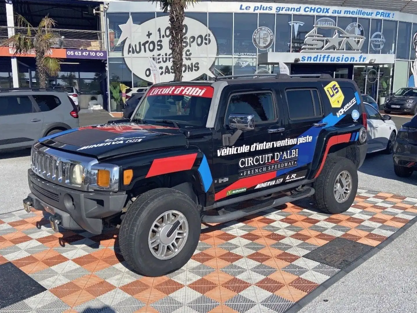 HUMMER H3 3.5 BVA PACK CUIR TOE crna - 1