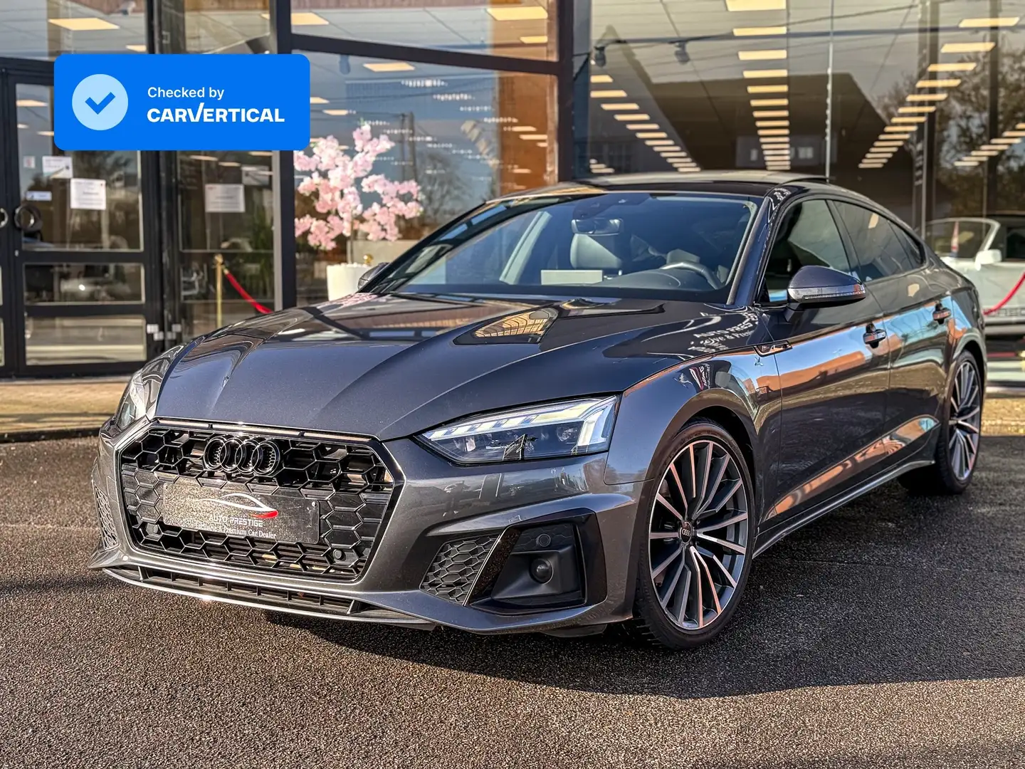 Audi A5 * RESERVEE / RESERVED / GERESERVEERD * Gris - 1