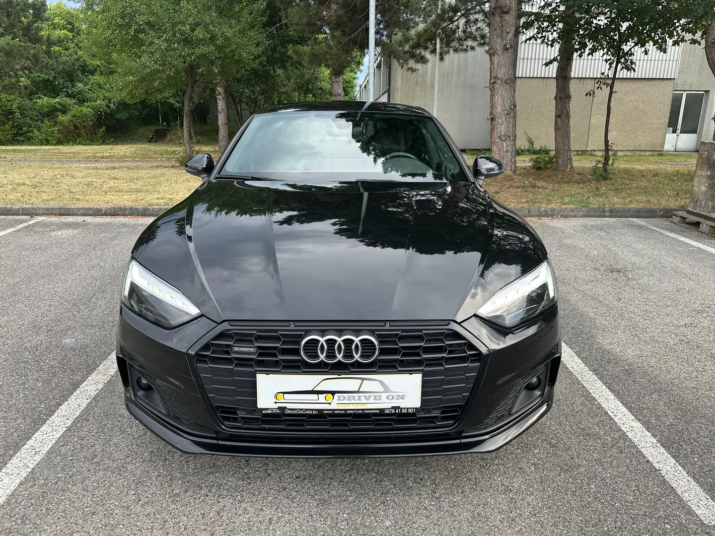 Audi A5 40 TDI*Quattro*S-line*advanced*MatrixLED*Leder*Kam Schwarz - 2