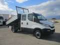 Iveco Daily 35C12 2.3 120CV E6 DOPPIA CABINA 7P RIBALTABILE TR Blanc - thumbnail 1