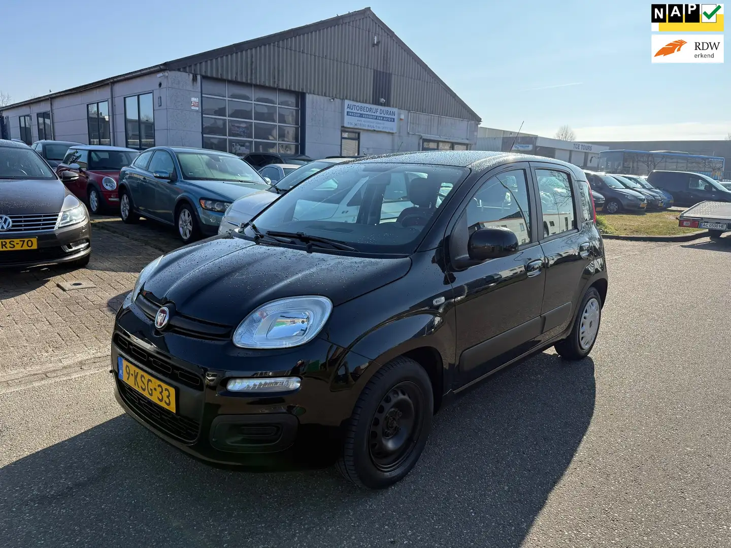 Fiat Panda 0.9 TwinAir Edizione Cool Bj:2013 NAP! Zwart - 1