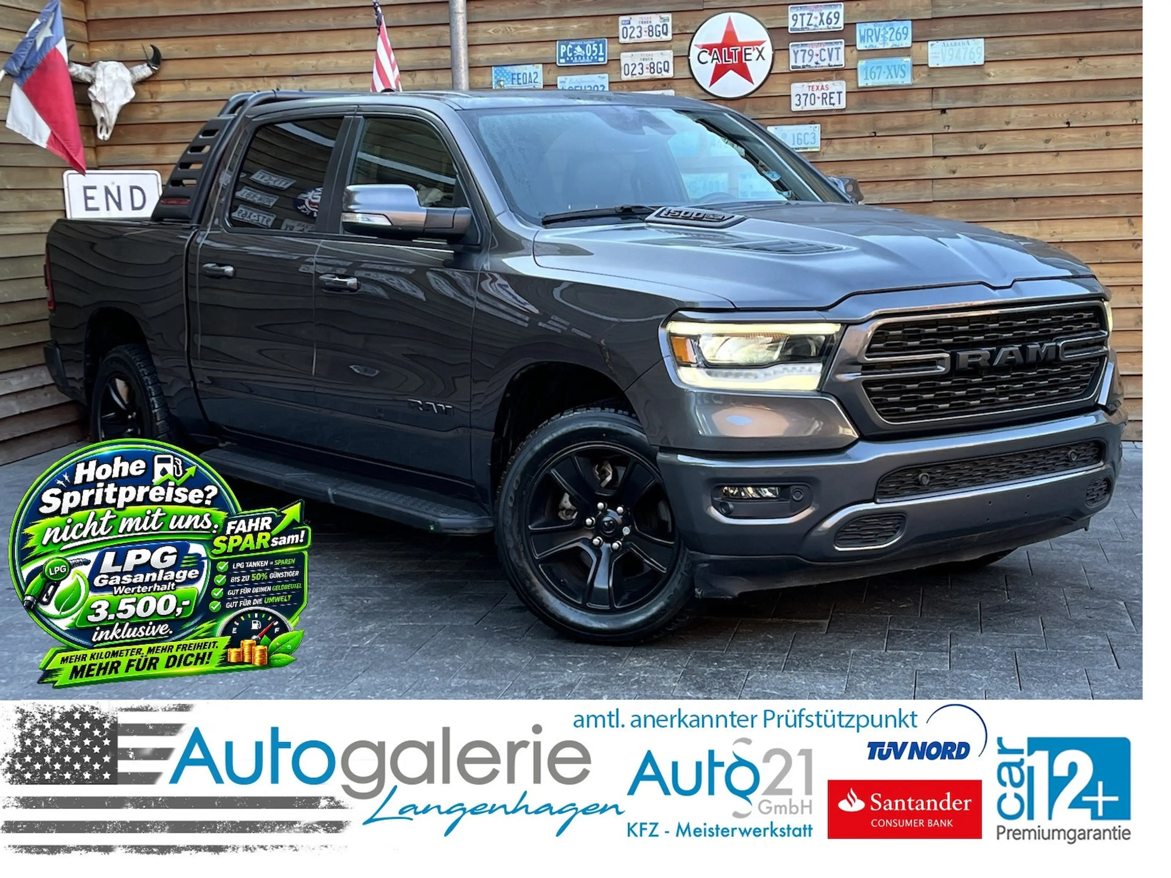Dodge RAM 1500 SPORT 5,7L Pano 4x4 LPG 12´´ Navi AHK