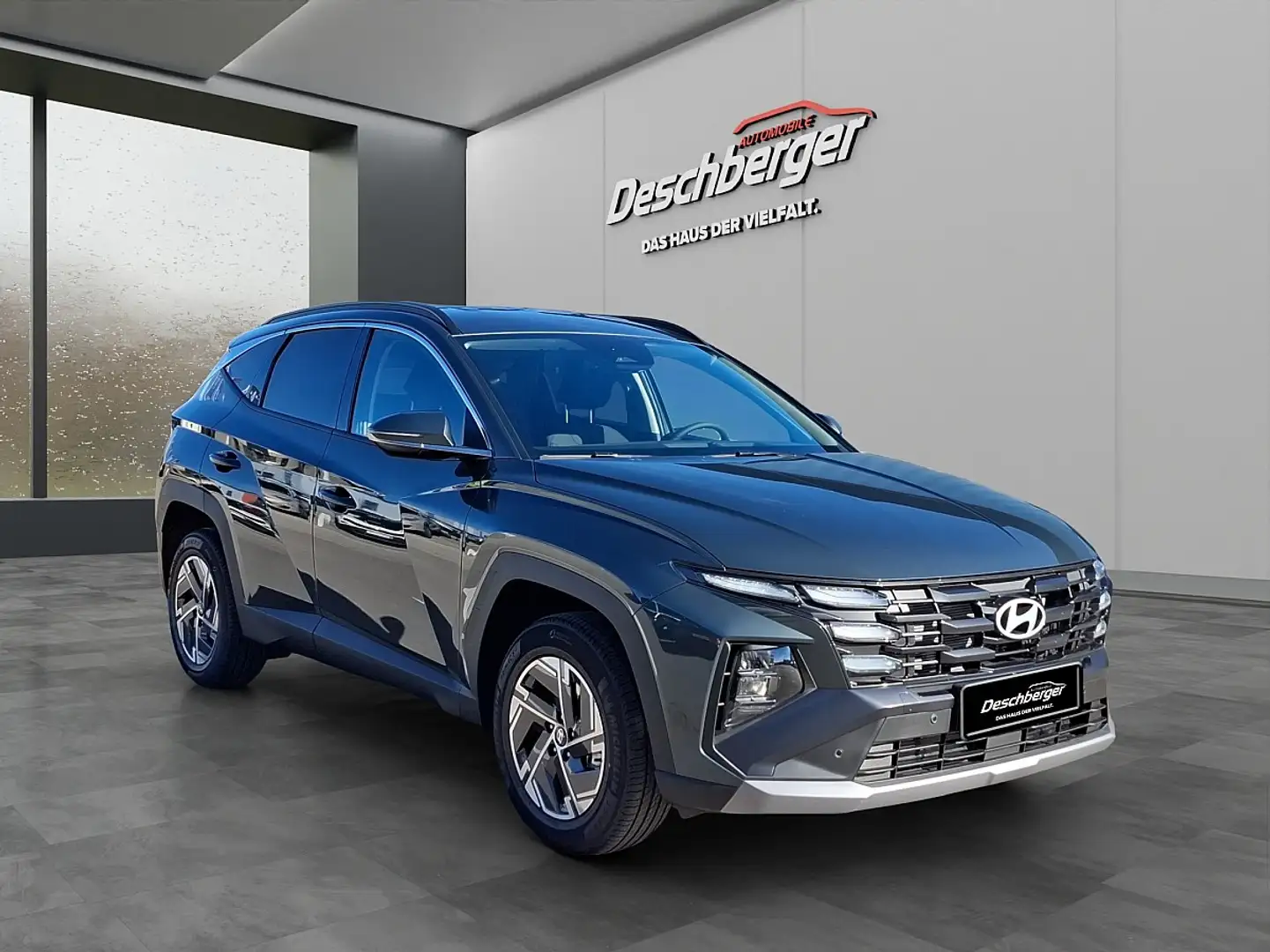 Hyundai TUCSON Tucson 1,6 T-GDI HEV 4WD Jubile Aut. Grün - 2