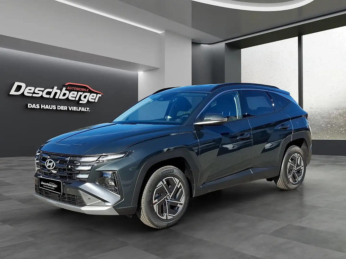 Hyundai TUCSON Tucson 1,6 T-GDI HEV 4WD Jubile Aut. Grün - 1