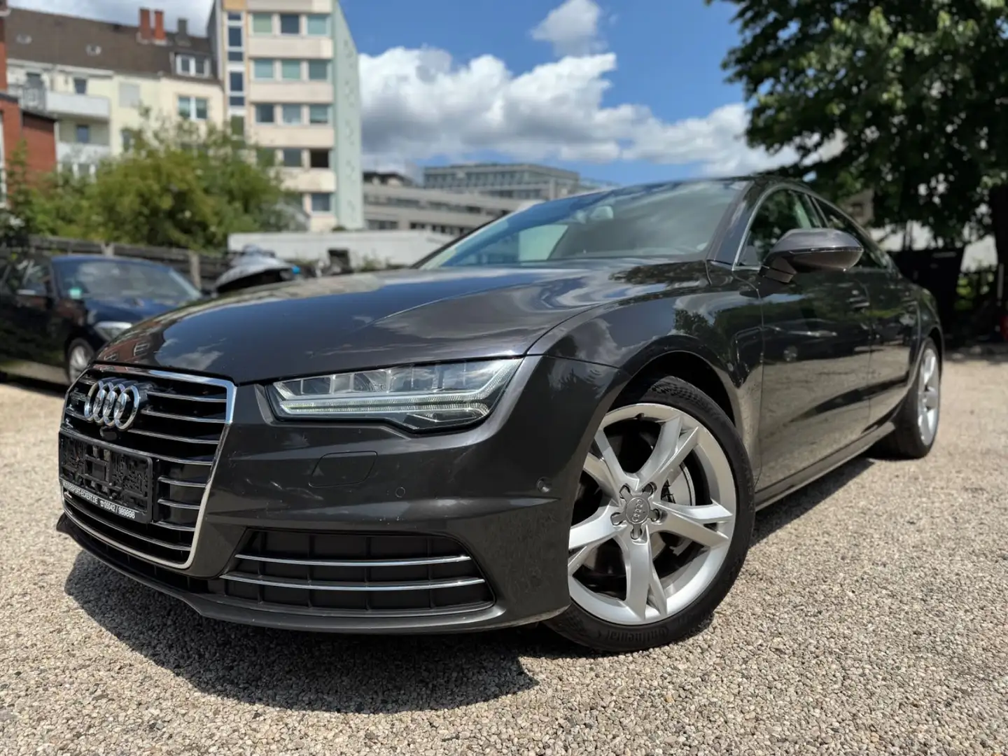 Audi A7 Sportback 3.0 QUATTRO S-LINE/H-UP/2xCAM*VOLL* Gris - 1