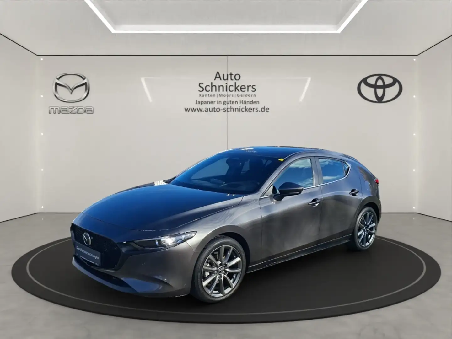 Mazda 3 SKYACTIV-G EXCLUSIVE-LINE+KAMERA !! Grijs - 1