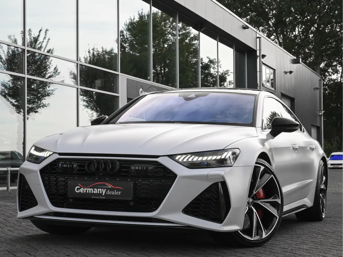 Audi RS7 Sportback 4.0TFSI 600pk Quattro Black optic Matt-I Blanco - 1