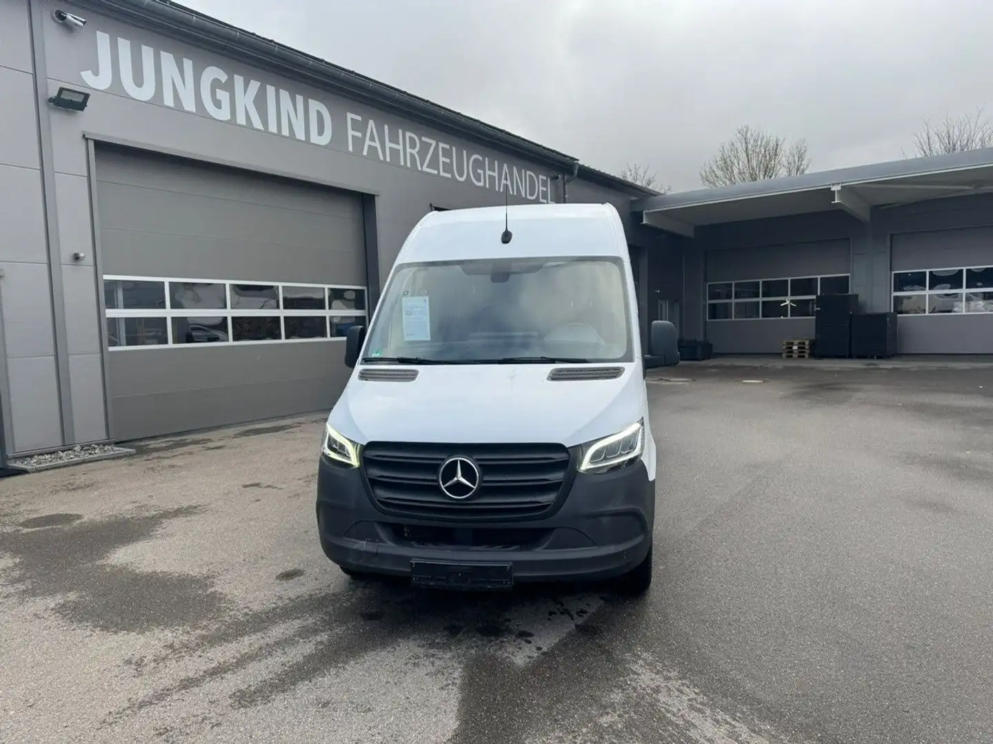 Mercedes-Benz Sprinter 317 CDI Maxi Lang LED MBUX Klima Blanc - 2