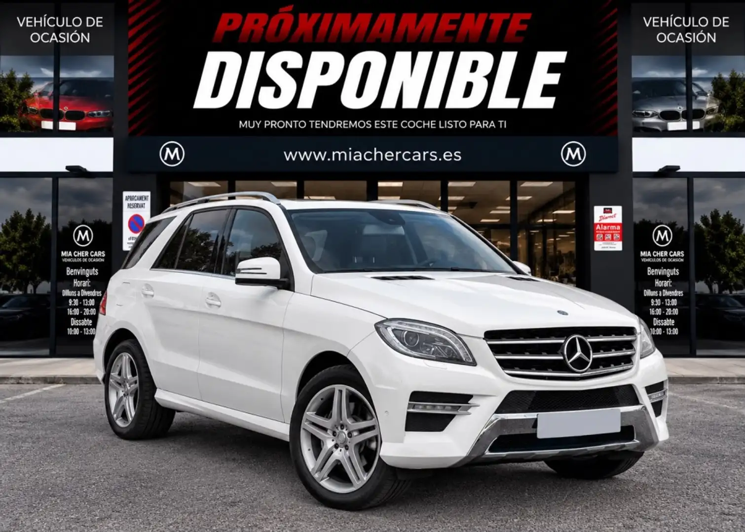 Mercedes-Benz ML 350 350BlueTec 4M 7G Plus Blanco - 1
